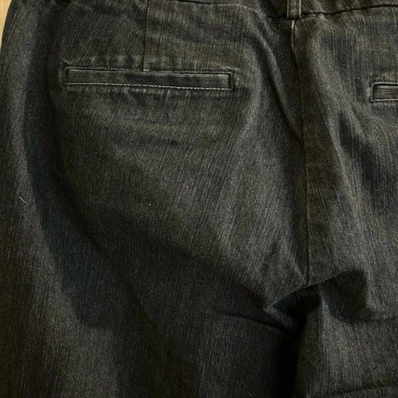 Women’s dockers dark wash jeans, stretch fit, size 10 wide leg high Waist - Picture 6 of 6